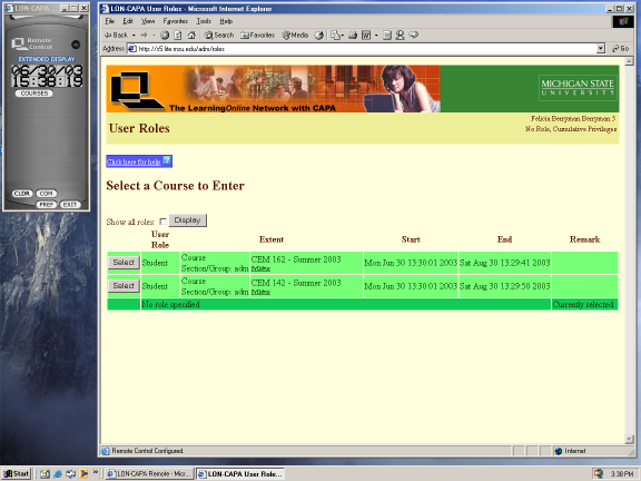 Login with remote
